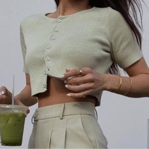 Princess Polly knit crop